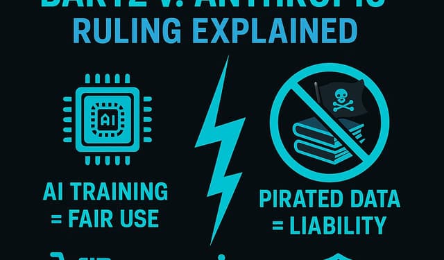 The Anthropic Ruling: A Roadmap for AI's Copyright Future